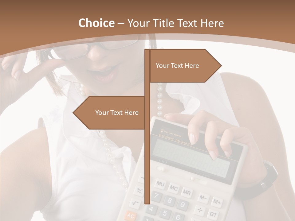 Improvement Prosperity Face PowerPoint Template