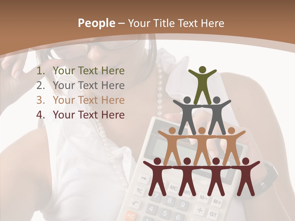 Improvement Prosperity Face PowerPoint Template