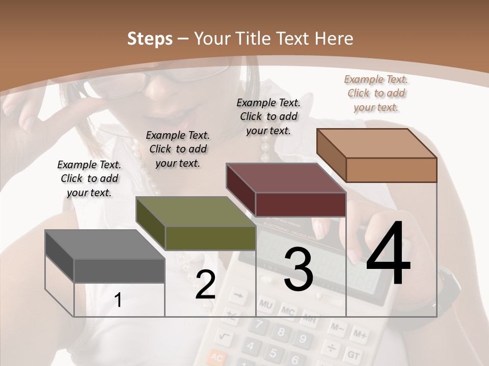 Improvement Prosperity Face PowerPoint Template