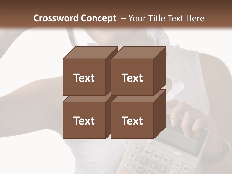Symbol Beautiful Solution PowerPoint Template