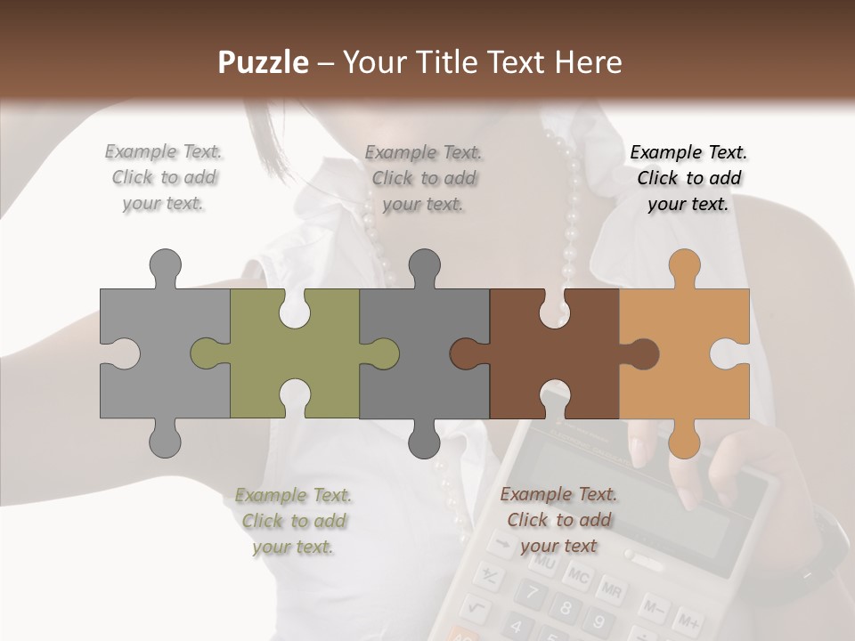 Symbol Beautiful Solution PowerPoint Template
