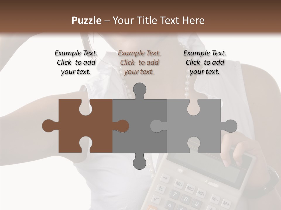 Symbol Beautiful Solution PowerPoint Template