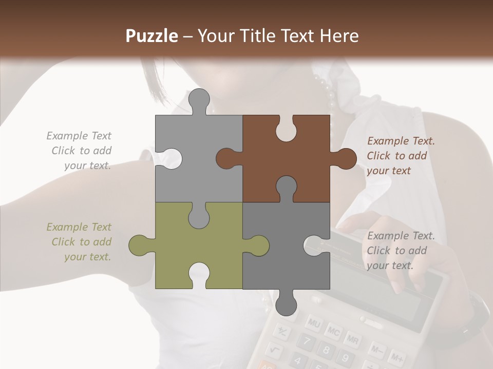 Symbol Beautiful Solution PowerPoint Template