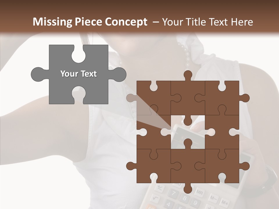 Symbol Beautiful Solution PowerPoint Template