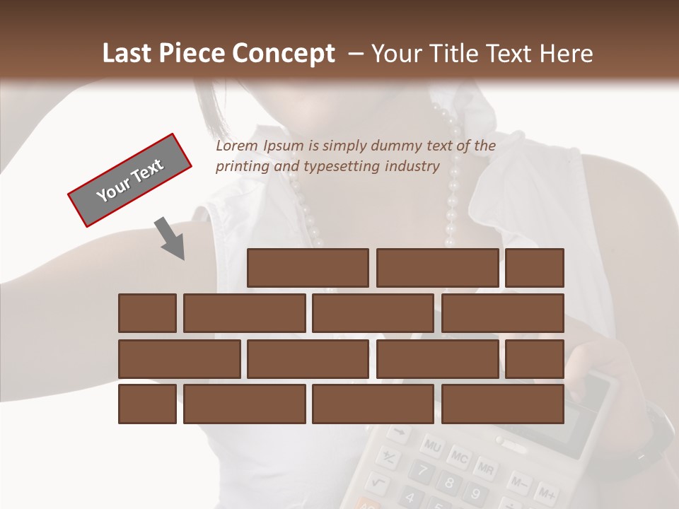 Symbol Beautiful Solution PowerPoint Template