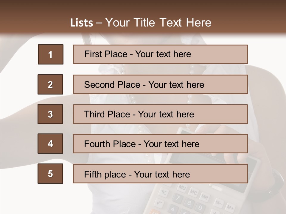 Symbol Beautiful Solution PowerPoint Template