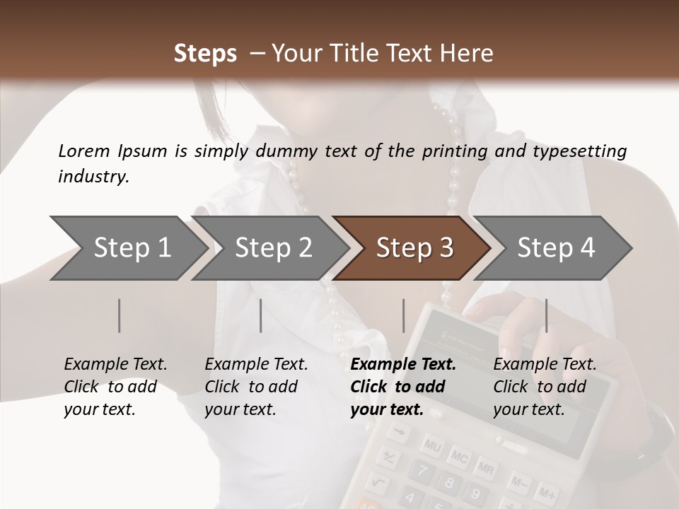 Symbol Beautiful Solution PowerPoint Template