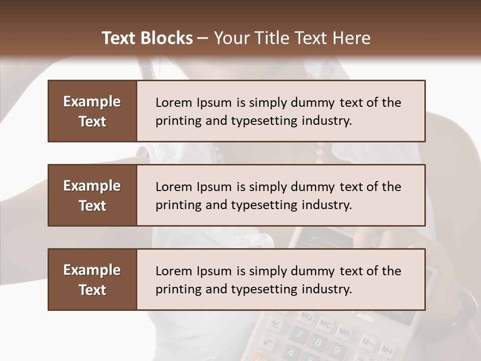 Symbol Beautiful Solution PowerPoint Template
