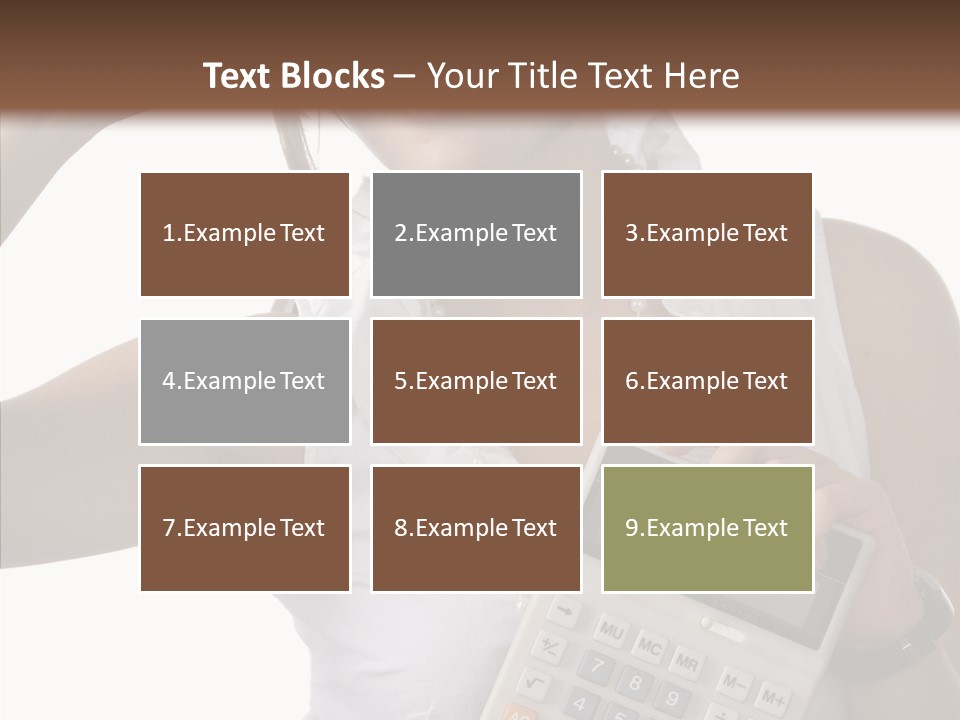Symbol Beautiful Solution PowerPoint Template