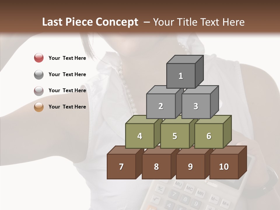 Symbol Beautiful Solution PowerPoint Template