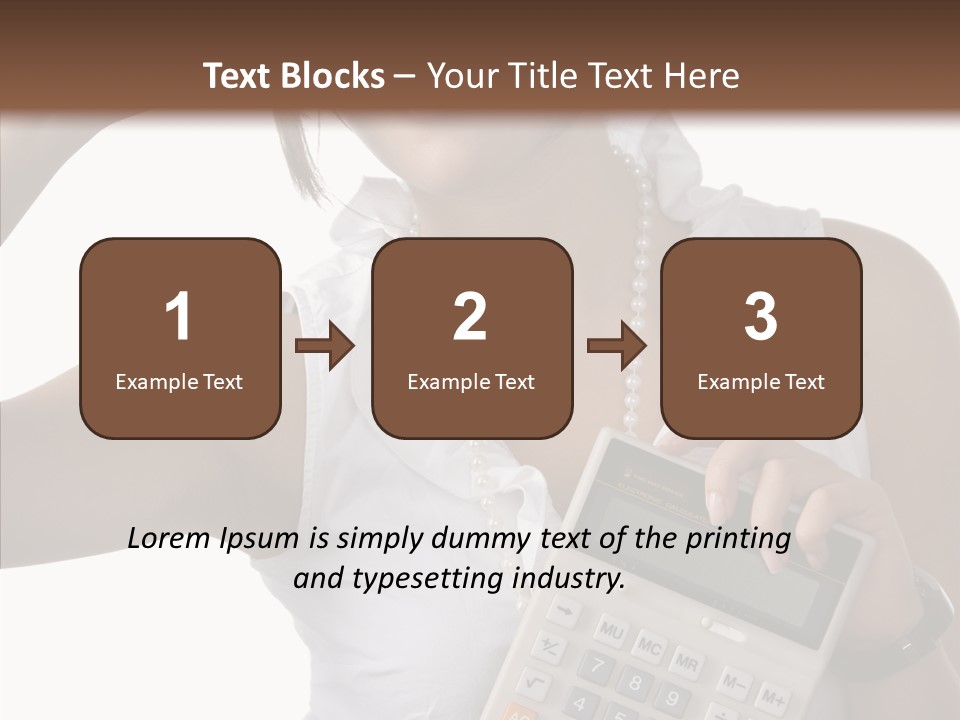Symbol Beautiful Solution PowerPoint Template
