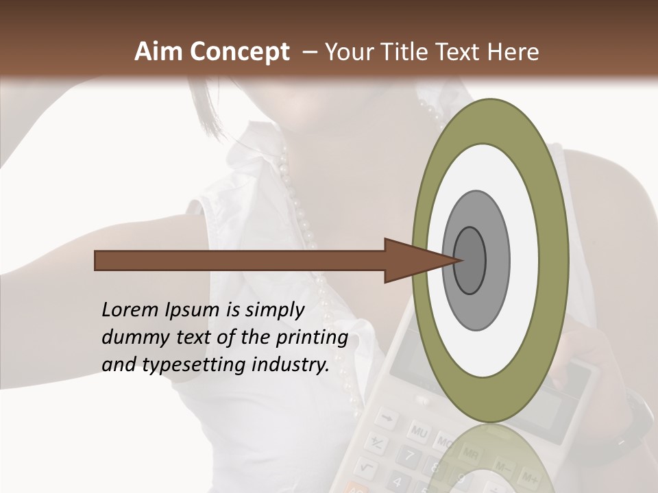 Symbol Beautiful Solution PowerPoint Template