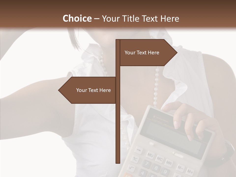 Symbol Beautiful Solution PowerPoint Template