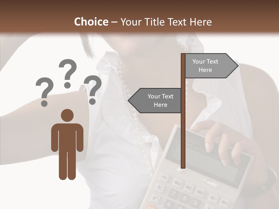 Symbol Beautiful Solution PowerPoint Template
