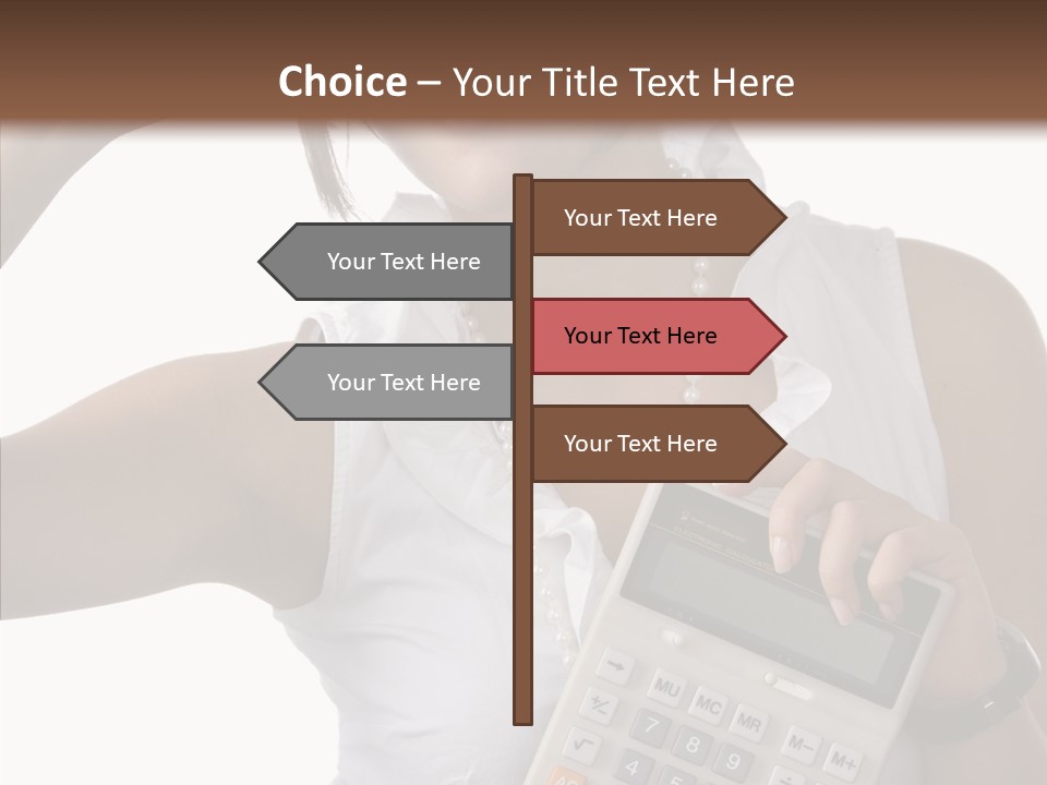 Symbol Beautiful Solution PowerPoint Template