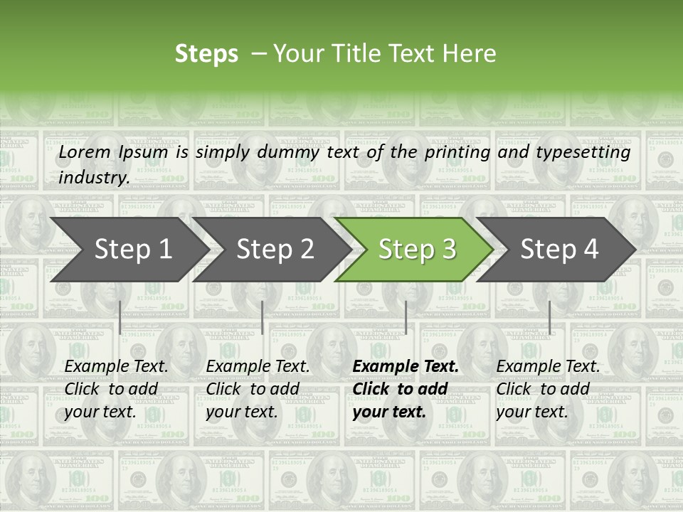 Luck Payment Finance PowerPoint Template