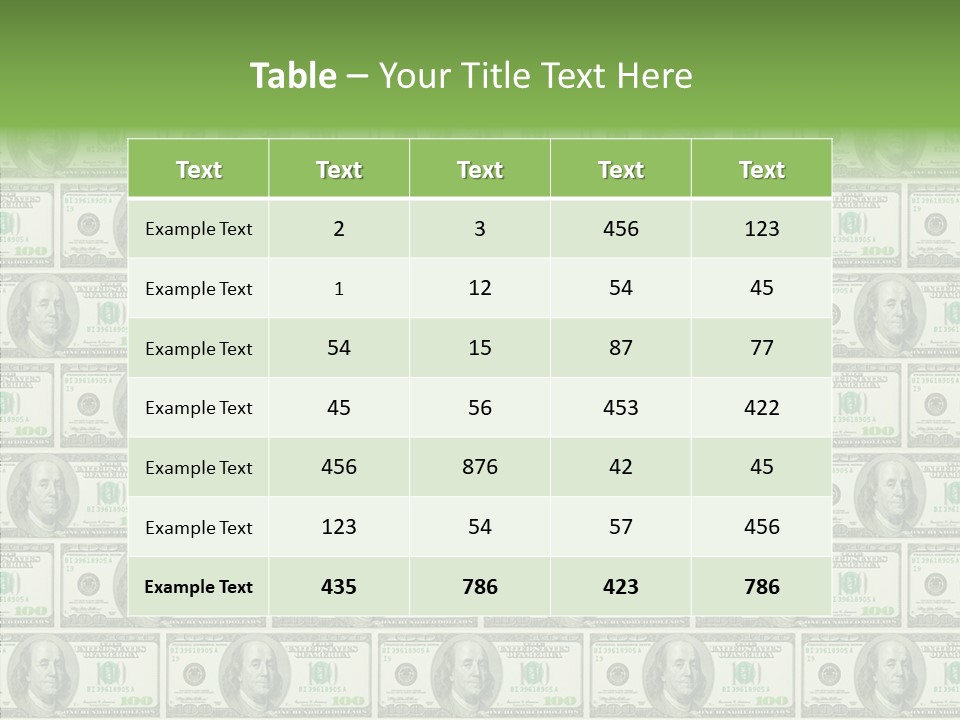 Luck Payment Finance PowerPoint Template