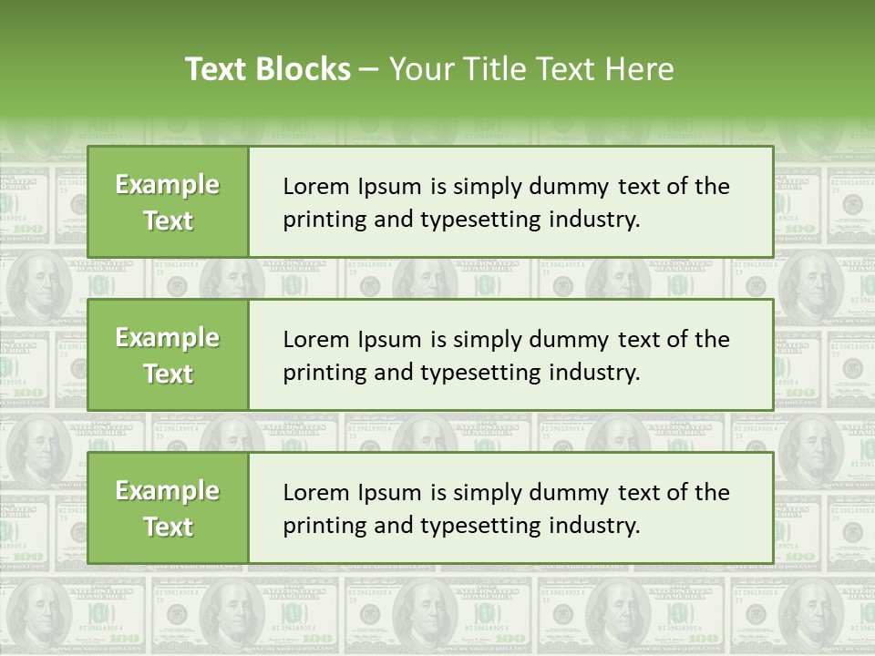 Luck Payment Finance PowerPoint Template