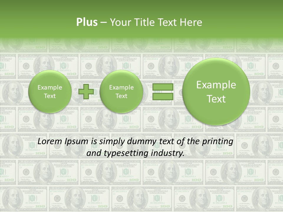 Luck Payment Finance PowerPoint Template
