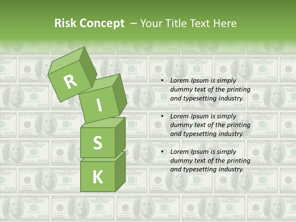 Luck Payment Finance PowerPoint Template