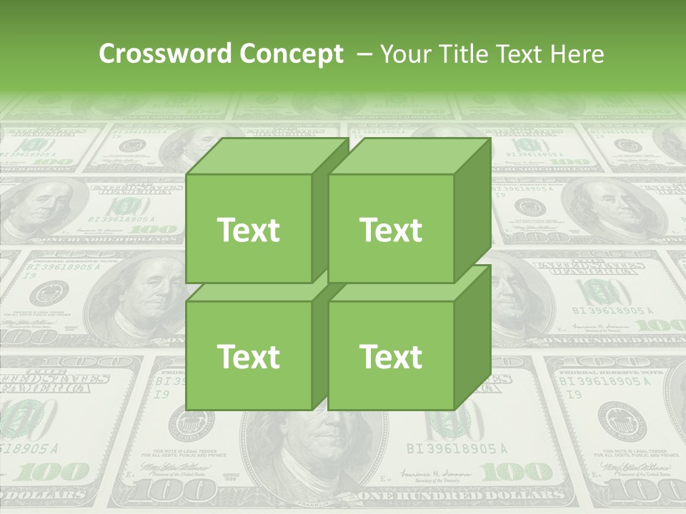 Background Lot Money PowerPoint Template