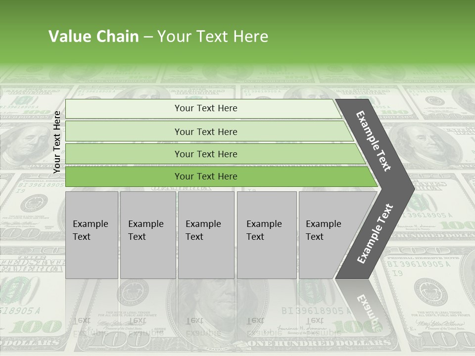 Background Lot Money PowerPoint Template