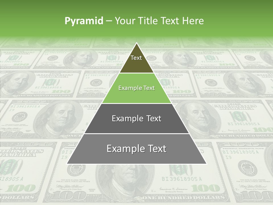 Background Lot Money PowerPoint Template