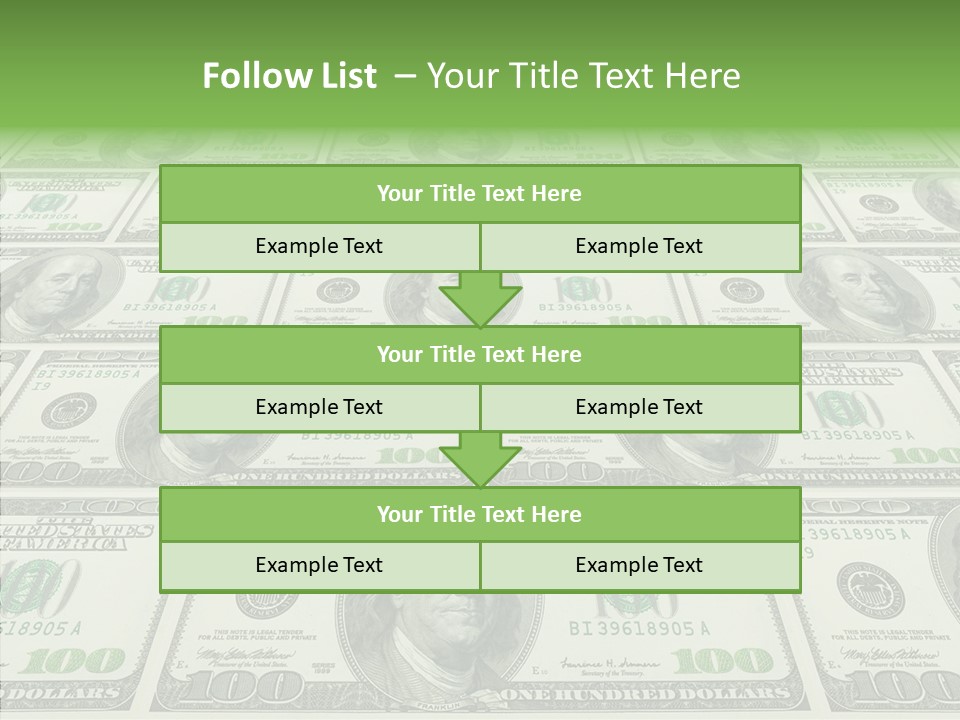Background Lot Money PowerPoint Template