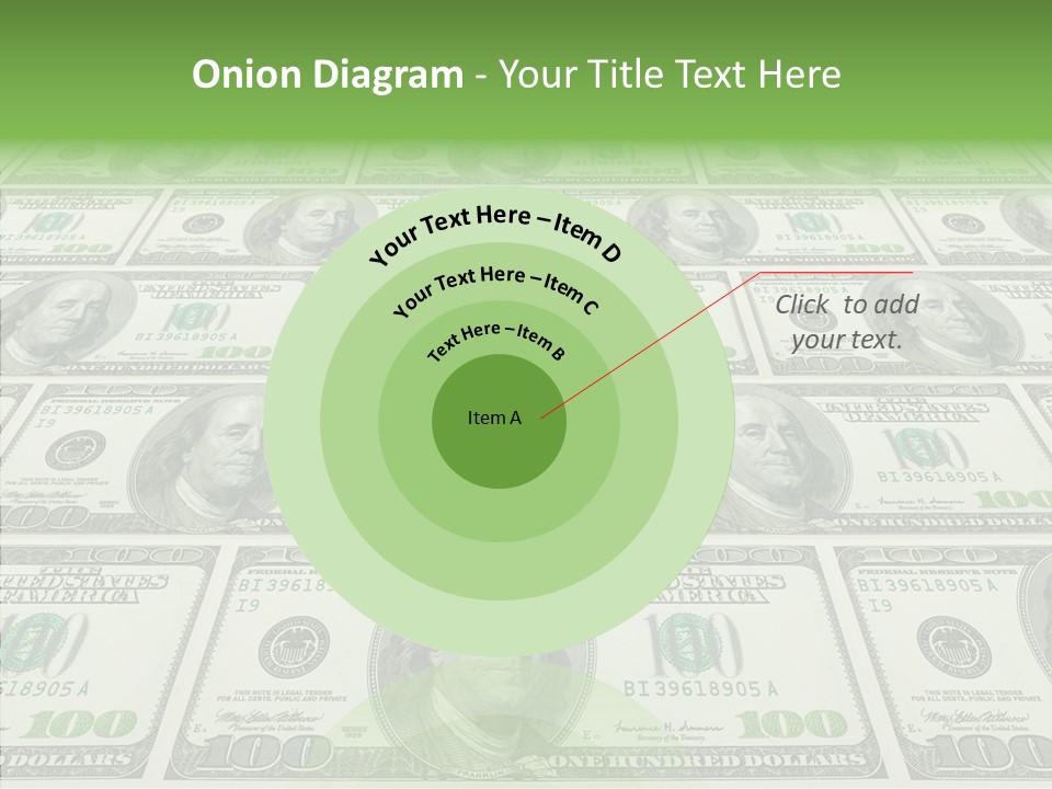 Background Lot Money PowerPoint Template