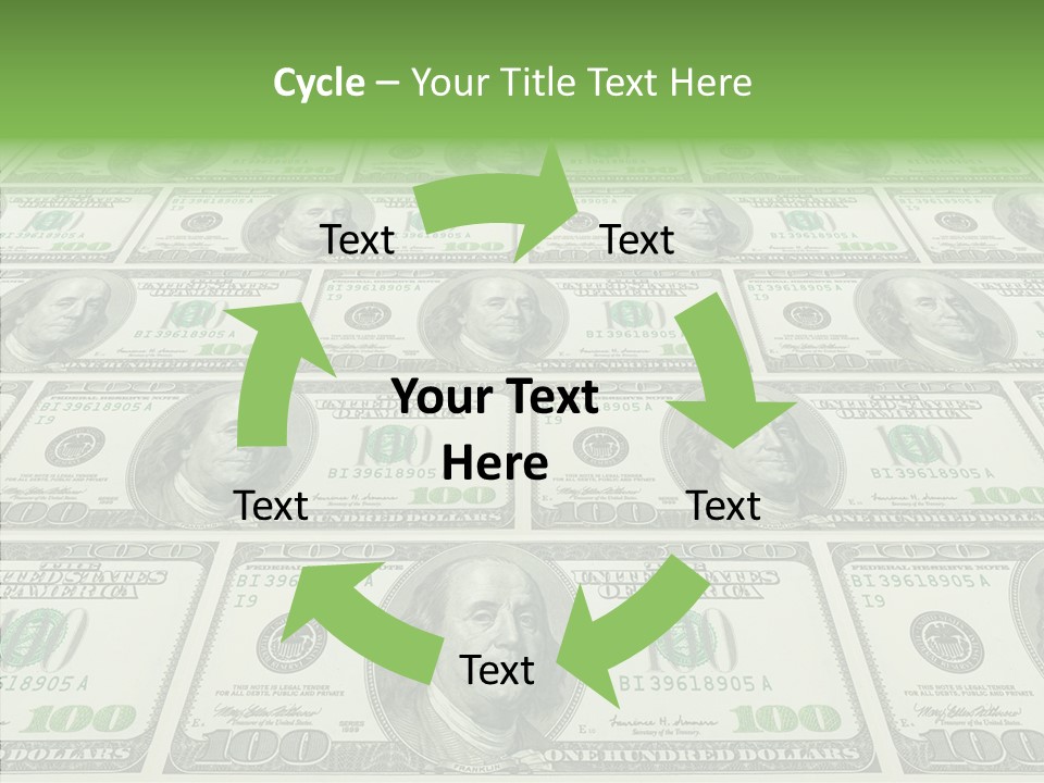 Background Lot Money PowerPoint Template