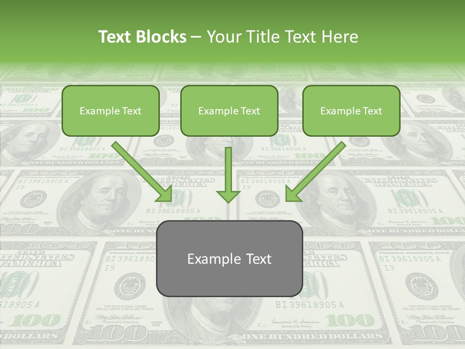 Background Lot Money PowerPoint Template