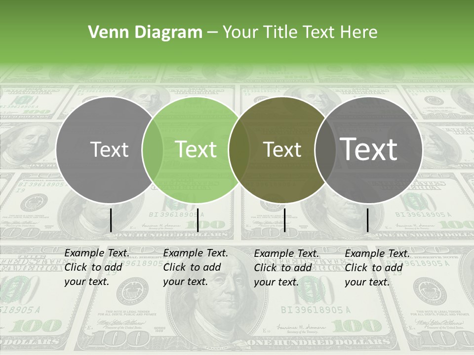 Background Lot Money PowerPoint Template