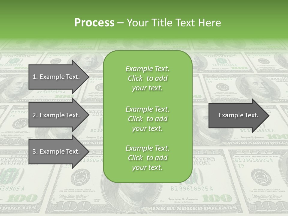 Background Lot Money PowerPoint Template
