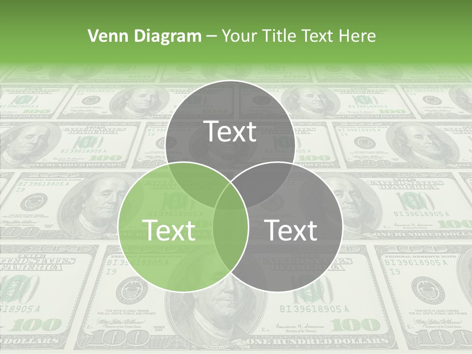Background Lot Money PowerPoint Template