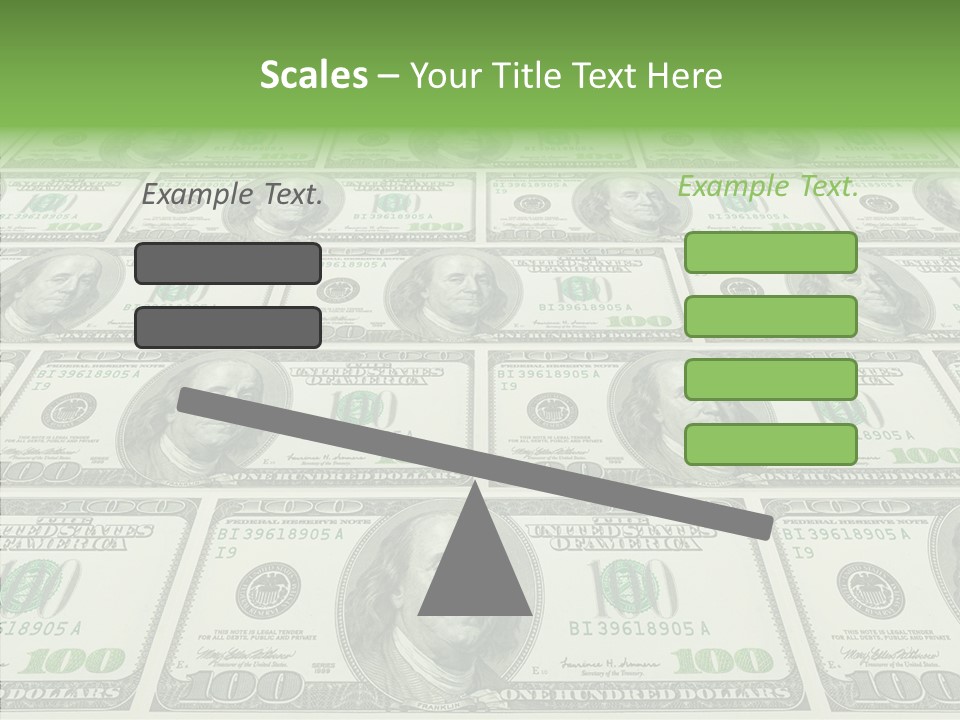 Background Lot Money PowerPoint Template
