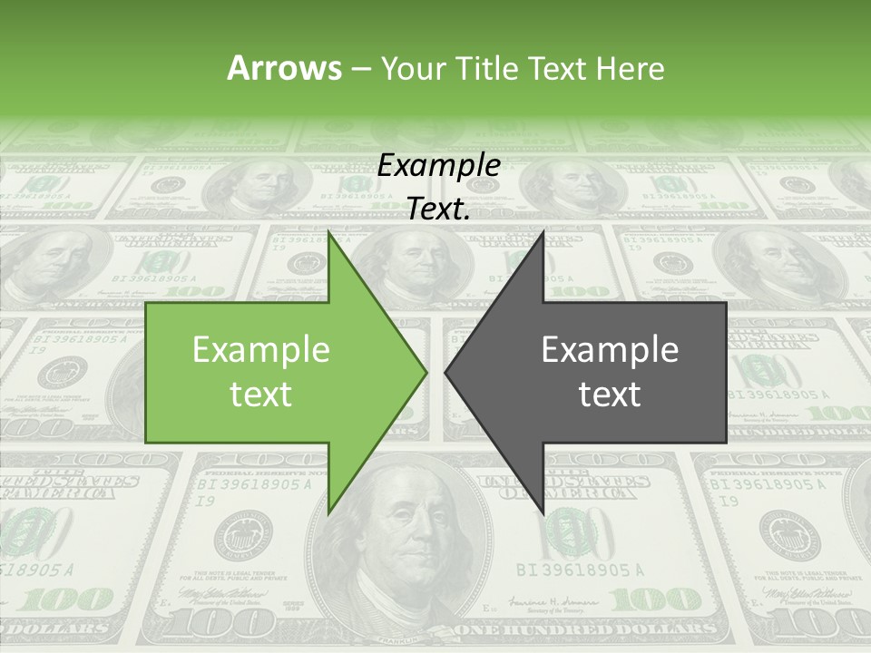 Background Lot Money PowerPoint Template