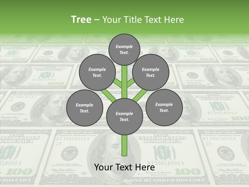 Background Lot Money PowerPoint Template