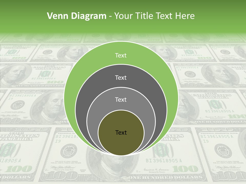 Background Lot Money PowerPoint Template