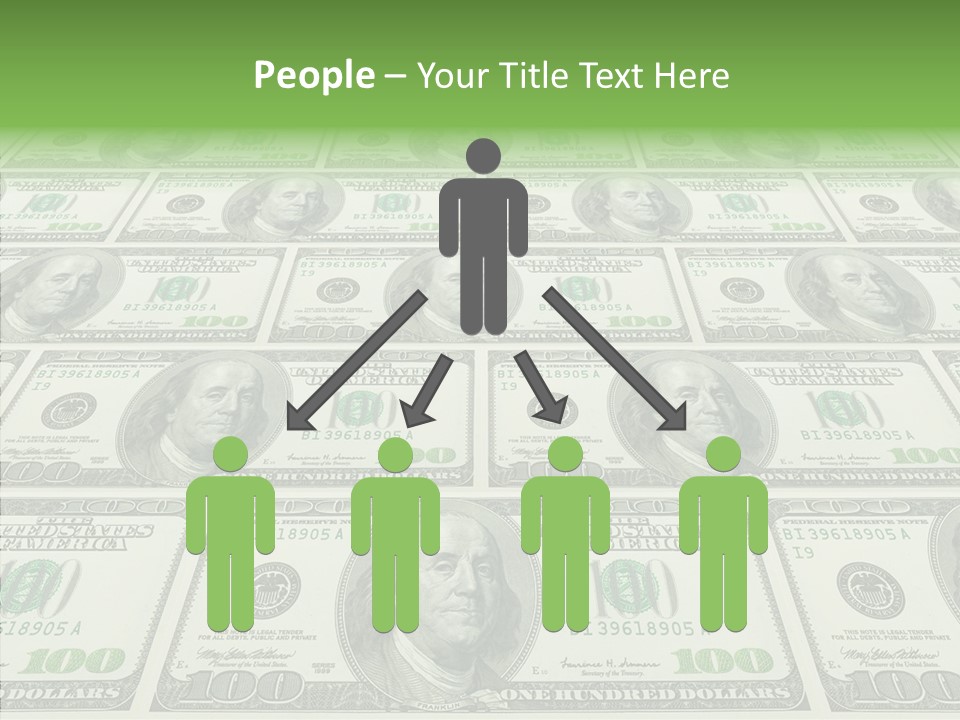 Background Lot Money PowerPoint Template