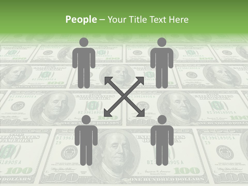 Background Lot Money PowerPoint Template