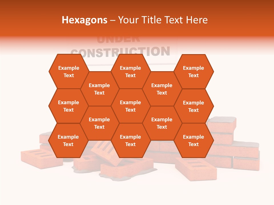 White Sign Isolated PowerPoint Template