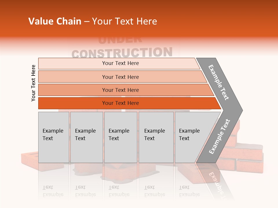 White Sign Isolated PowerPoint Template