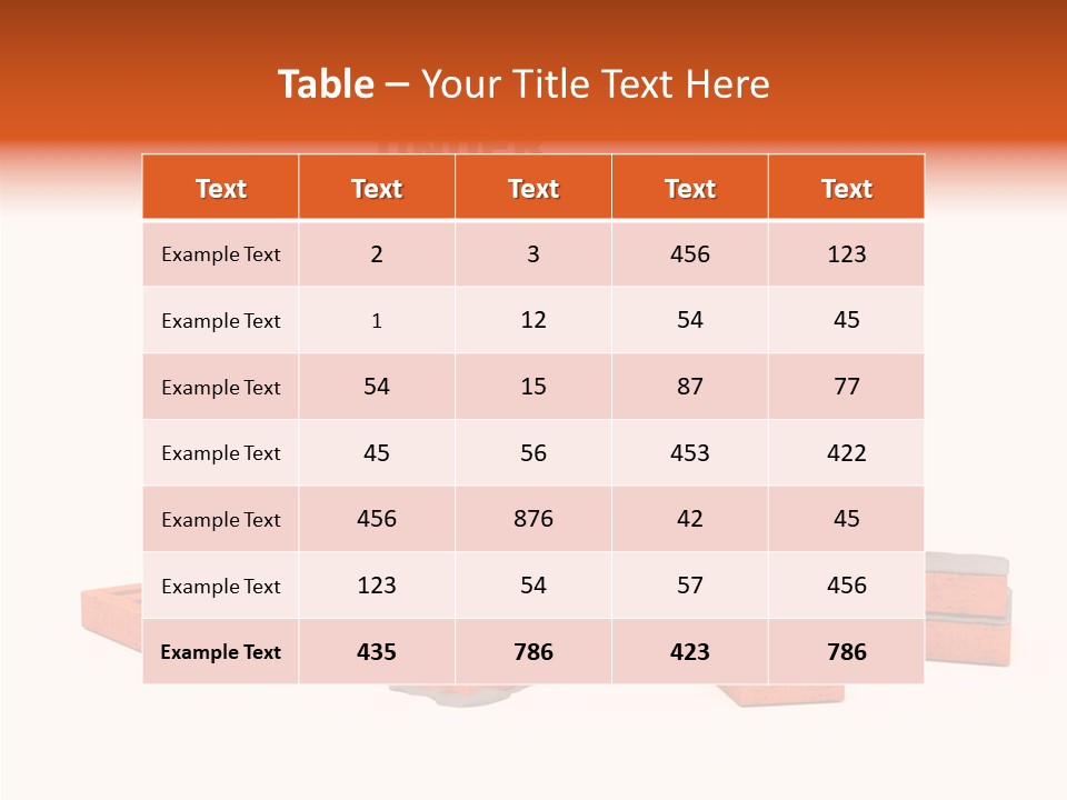 White Sign Isolated PowerPoint Template