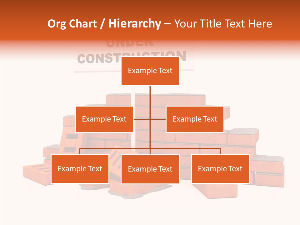 White Sign Isolated PowerPoint Template