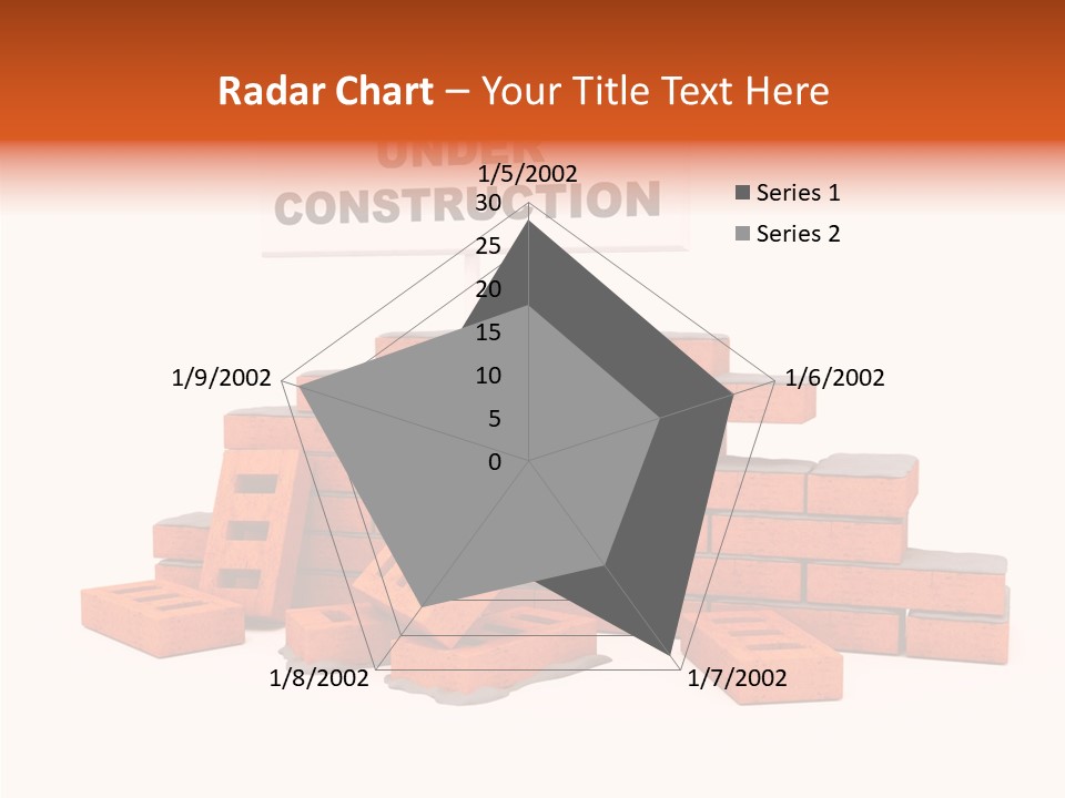 White Sign Isolated PowerPoint Template