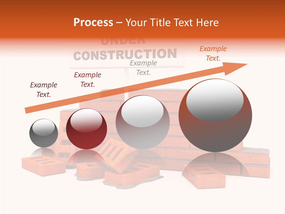 White Sign Isolated PowerPoint Template