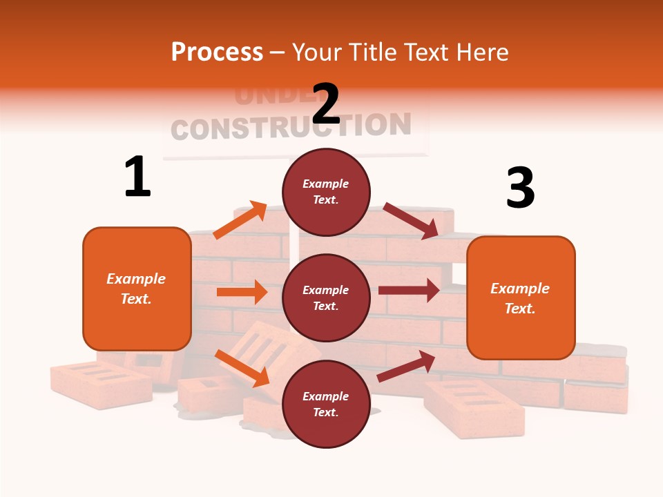 White Sign Isolated PowerPoint Template