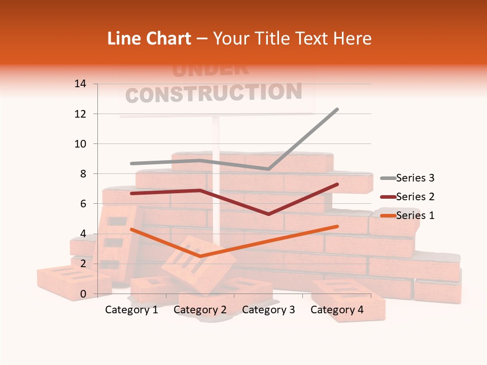 White Sign Isolated PowerPoint Template