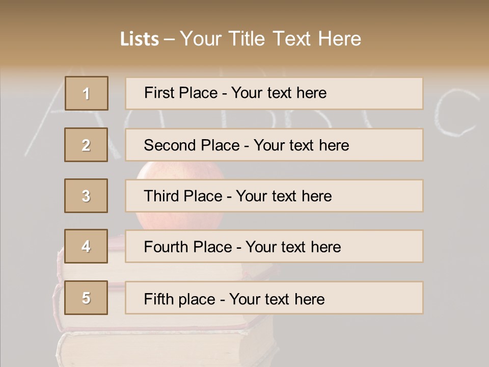 Book Graduate School PowerPoint Template