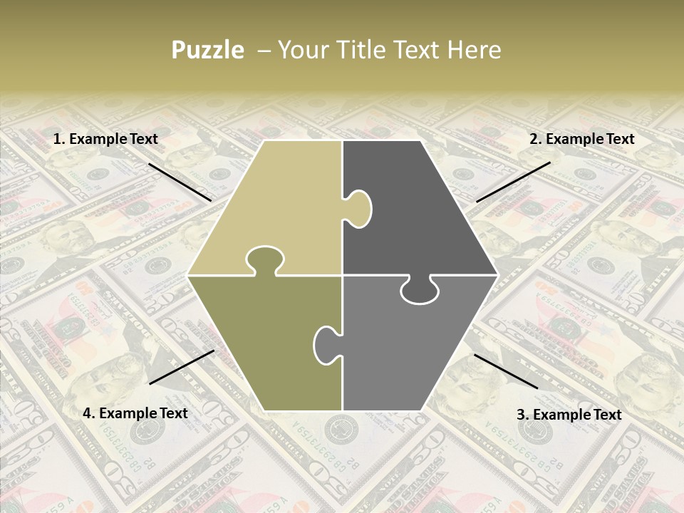 Dollar Economy Backdrop PowerPoint Template